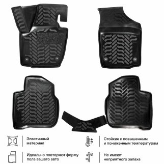 Коврики салона к-кт AirLine ACM-PS-94 фото 2
