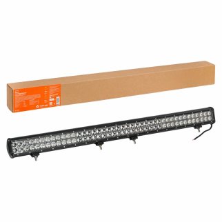 Фара светодиодная (балка) двухрядная, 84LED комбин.свет, 252W (980х78х65) 12/24V (ALED054) фото