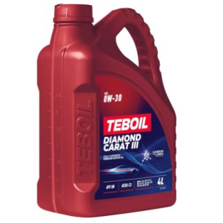 Масло моторное TEBOIL Diamond Carat III 0W-30 4 л 3602118 фото