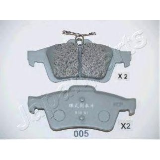 Колодки тормозные Japanparts PP-005AF фото