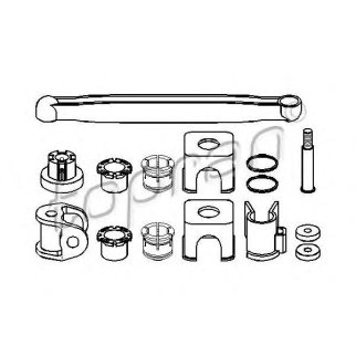 Рк кулисы КПП topran 206933466 фото