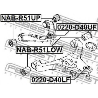 Опора шаровая FEBEST 0220-D40LF фото
