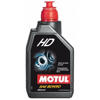 Масло трансмиссионное MOTUL Минеральное 80W-90 1л. фото