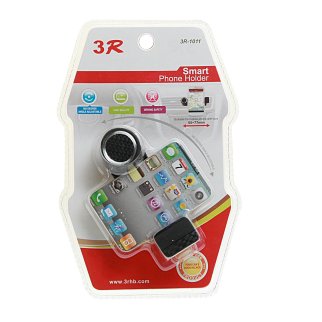 Держатель телефона 3Rна дефлектор BLACK фото