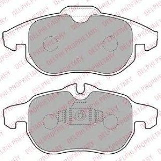 Колодки тормозные передние к-кт DELPHI LP1723 фото