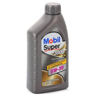 Масло моторное Mobil Super 3000 X1 Formula FE 5W-30 1л (151522, 151520) 152565 фото