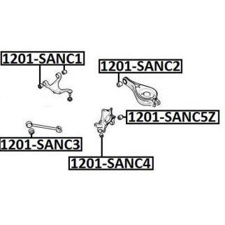 Сайлентблок ASVA 1201-SANC1 фото