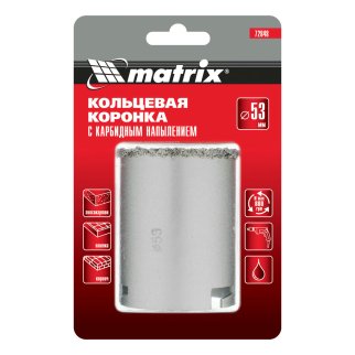 Коронка керамика 53мм MATRIX фото 7