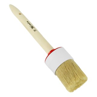 Кисть круглая № 16 (55 мм), натуральная щетина, деревянная ручка// MATRIX фото