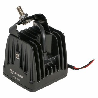 Фара светодиодная квадратная, 4 LED линза 4D, 12W (82х75х75) 12/24V (ALED008) фото 3