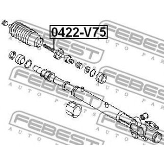 Тяга рулевая FEBEST 0422-V75 фото