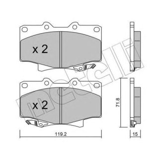 Колодки тормозные фото