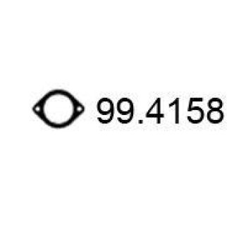 Прокладка приемной трубы глушителя ASSO 99.4158 фото