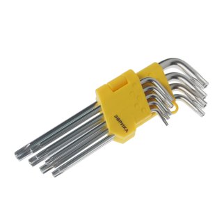 Набор ключей TORX Г-образных удлиненных T10-T50 9пр. ЭВРИКА фото 1