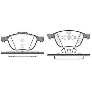 Колодки тормозные REMSA _108230 фото