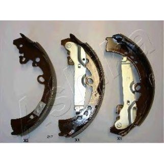 Колодки барабанные к-кт ashika 55-02-217 фото
