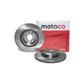 Диск тормозной передний вентилируемый metaco 3050-116 фото 2