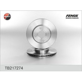 Диск тормозной передний вентилируемый Fenox TB217274 фото