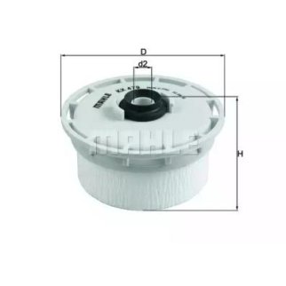 Фильтр топливный MAHLE KX 479 D фото