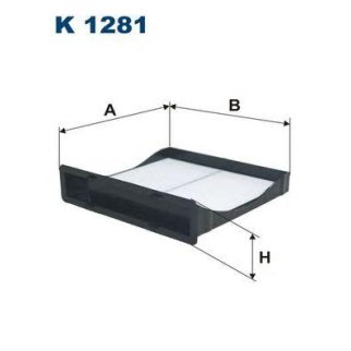 Фильтр салона FILTRON K 1281 фото