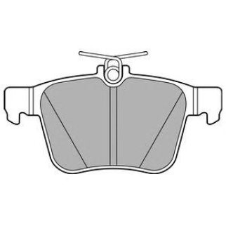 Колодки тормозные задние дисковые к-кт DELPHI LP2697 фото