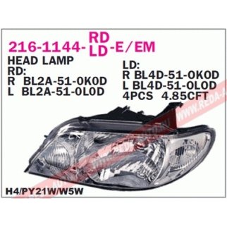 Фара главного света левая фото