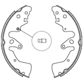 4228.00_колодки барабанные! Suzuki Grand Vitara 1.6/2.0/1.9DDiS 05> фото