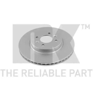 Диск тормозной передний с антикорозийным покрытием (280x22mm) / HYUNDAI i20,KIA Rio-IV 15~ фото