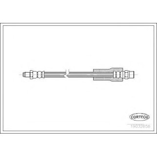 Шланг тормозной CORTECO 19032656 фото