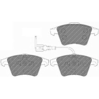 Колодки VW T5, MULTIVAN 17 с датчиком износа фото