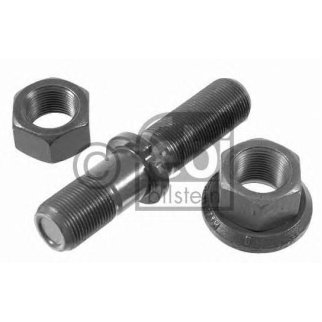 Шпилька колеса SAF (M22x1.5,M22x1.5,L=112) в сборе (гайки 04029,06425) FEBI фото