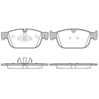 1696 00_колодки дисковые п.! Volvo XC90 14> фото