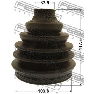 Пыльник ШРУСа FEBEST 2917P-RRIIIR фото