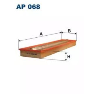 Фильтр воздушный FILTRON AP 068 фото