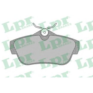 Колодки тормозные задние дисковые к-кт Lpr 05P1460 фото