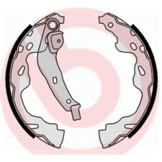 Колодки барабанные к-кт brembo S 83 509 фото