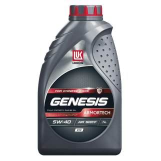 Масло моторное ЛУКОЙЛ GENESIS Armortech CN 5W40 1л фото