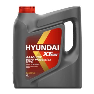 Масло моторное Hyundai Xteer Gasoline Ultra Protection 10W-40 4 л 1041019 фото
