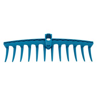 Грабли пластиковые, 400мм, 12 плоских зубьев, усиленные, LUXE Palisad фото 3