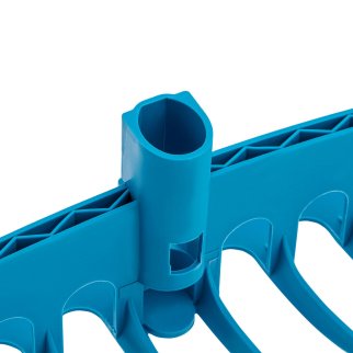 Грабли пластиковые, 400мм, 12 плоских зубьев, усиленные, LUXE Palisad фото 5