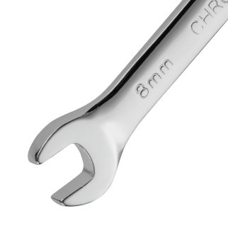 Ключ комбинированный 8мм трещоточный шарнирный MATRIX фото 3