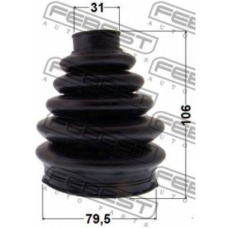 Пыльник ШРУСа FEBEST 2117P-FOCII фото