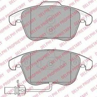 Колодки тормозные DELPHI LP2107 фото