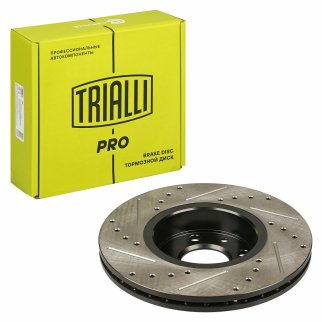 Диск тормозной передний TRIALLI DF 0951s фото 2
