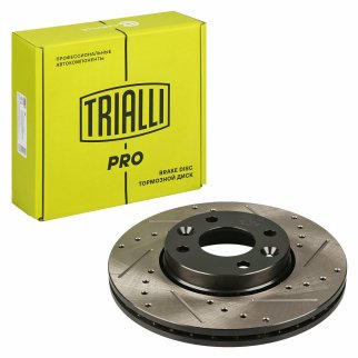 Диск тормозной передний TRIALLI DF 0951s фото