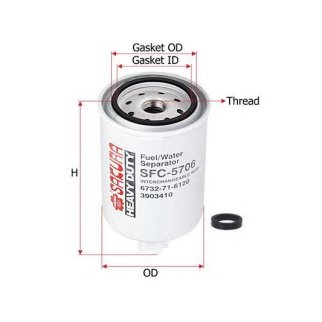 Фильтр топливный SAKURA SFC5706 фото