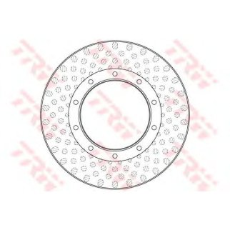 Диск тормозной TRW DF5010S фото