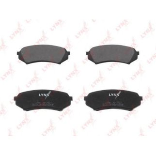 Колодки тормозные задние дисковые к-кт LYNXauto BD-7527 фото