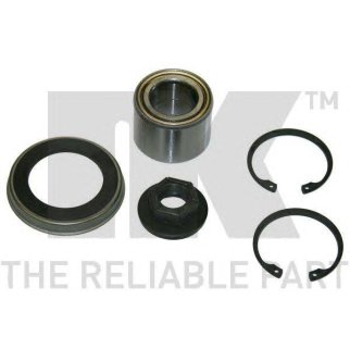 Подшипник ступицы Ford Focus I all 98>/Fiesta all + ABS 01> задний к-кт NK фото