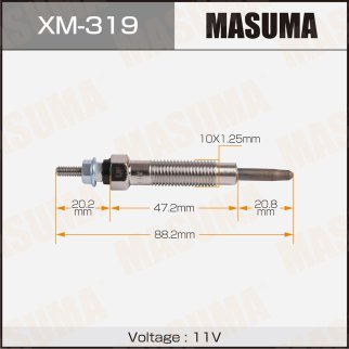 Свеча накаливания Masuma XM-319 фото